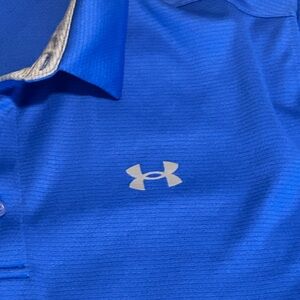 Under Armour Men's Blue Polo Shirt